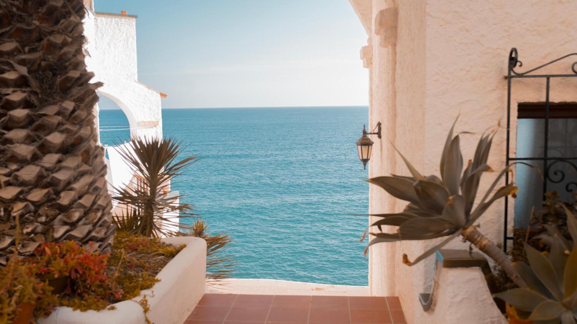 Apto 1ª Linea De Mar Con Vistas A Sitges Lejlighed Eksteriør billede
